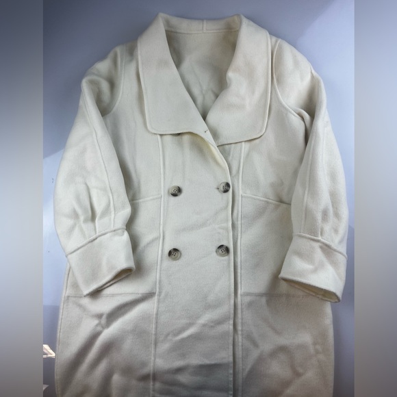 Timeless 100% Wool Trench Coat S68-7 - Picture 6 of 6